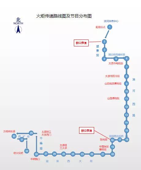 二青会火炬要传递回太原啦！看看路过你家不？